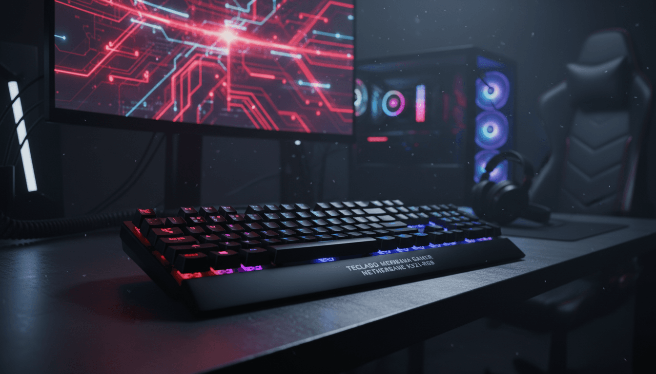 Redragon Netherbane K521-RGB: Review Completo do Teclado Gamer com RGB e ABNT2